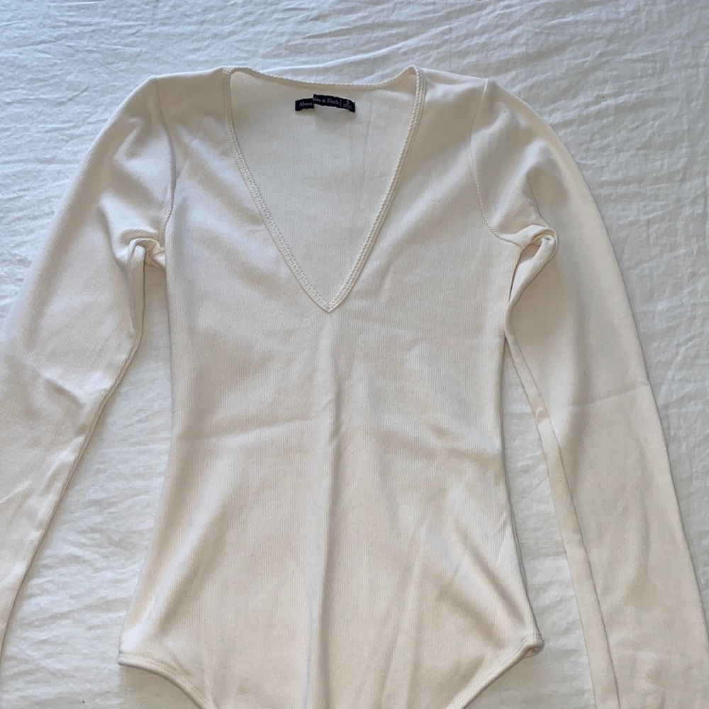 Abercrombie long sleeve bodysuit